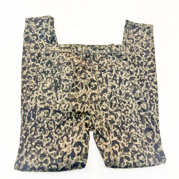 J. Brand Maria Zeal Delacouri Green Camouflage Print Denim Jeans SIze 27 - Picture 5 of 9